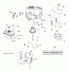 Jonsered LT2317 CMA2 (96051008101) - Lawn & Garden Tractor (2013-01) Ersatzteile ENGINE