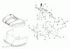 Jonsered LT2317 CMA2 (96051010300) - Lawn & Garden Tractor (2013-06) Ersatzteile BAGGER