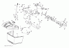 Jonsered LT2318 CMA2 (96051004500) - Lawn & Garden Tractor (2012-02) Ersatzteile BAGGER