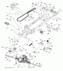 Jonsered LT2320 A2 (96041030100) - Lawn & Garden Tractor (2012-11) Ersatzteile DRIVE