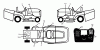 Jonsered LT2320 CMA2 (96051007200) - Lawn & Garden Tractor (2012-11) Ersatzteile DECALS