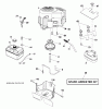 Jonsered LT2320 CMA2 (96051007300) - Lawn & Garden Tractor (2012-11) Ersatzteile ENGINE