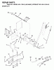 Jonsered LTH13 (J813H42C, 954130010) - Lawn & Garden Tractor (1998-12) Ersatzteile MOWER LIFT / DECK LIFT