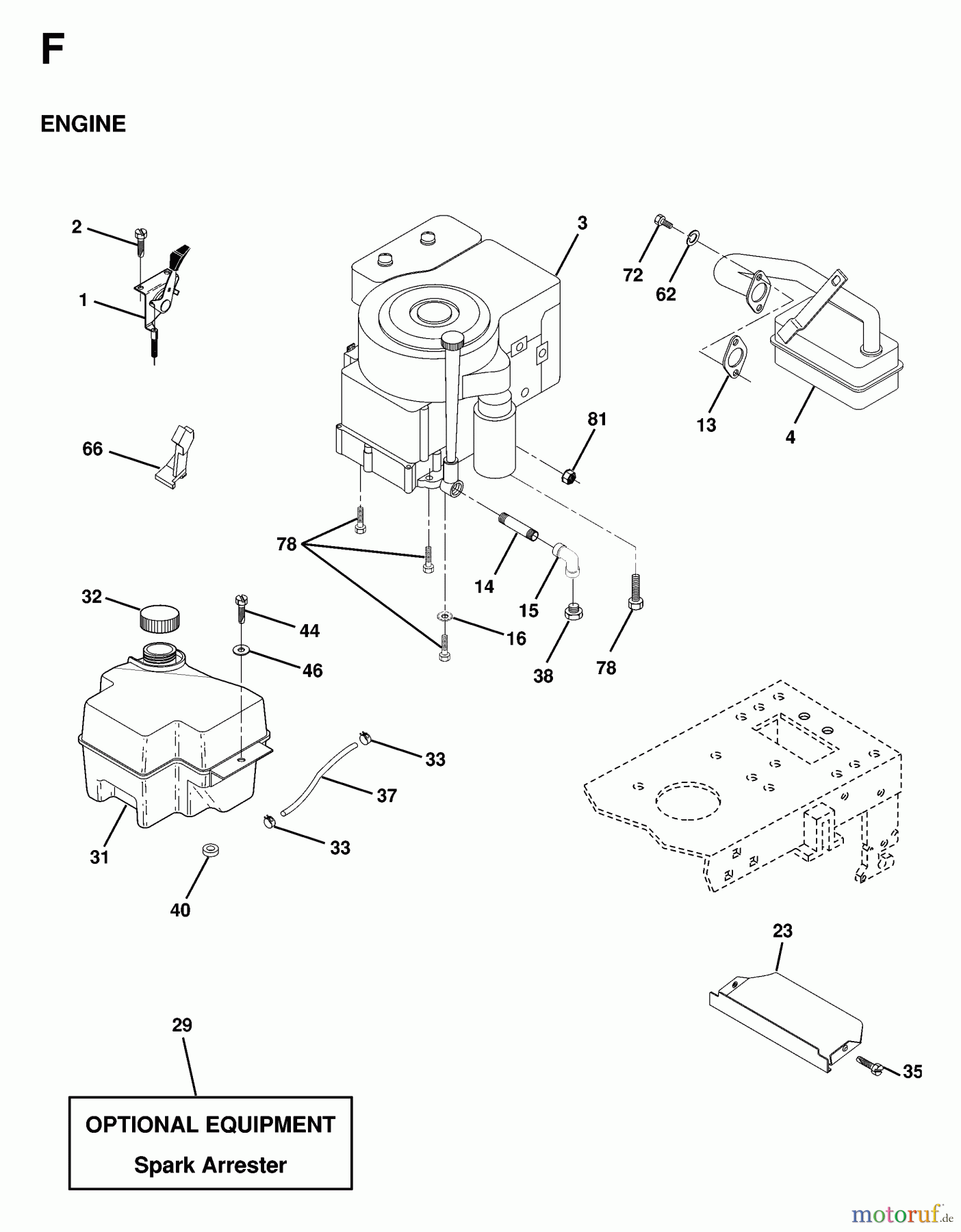  Jonsered Rasen  und Garten Traktoren LTH13 - Jonsered 42