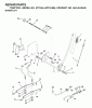 Jonsered ICT19A (JICTH19B, 954568083) - Lawn & Garden Tractor (2002-03) Ersatzteile MOWER LIFT / DECK LIFT