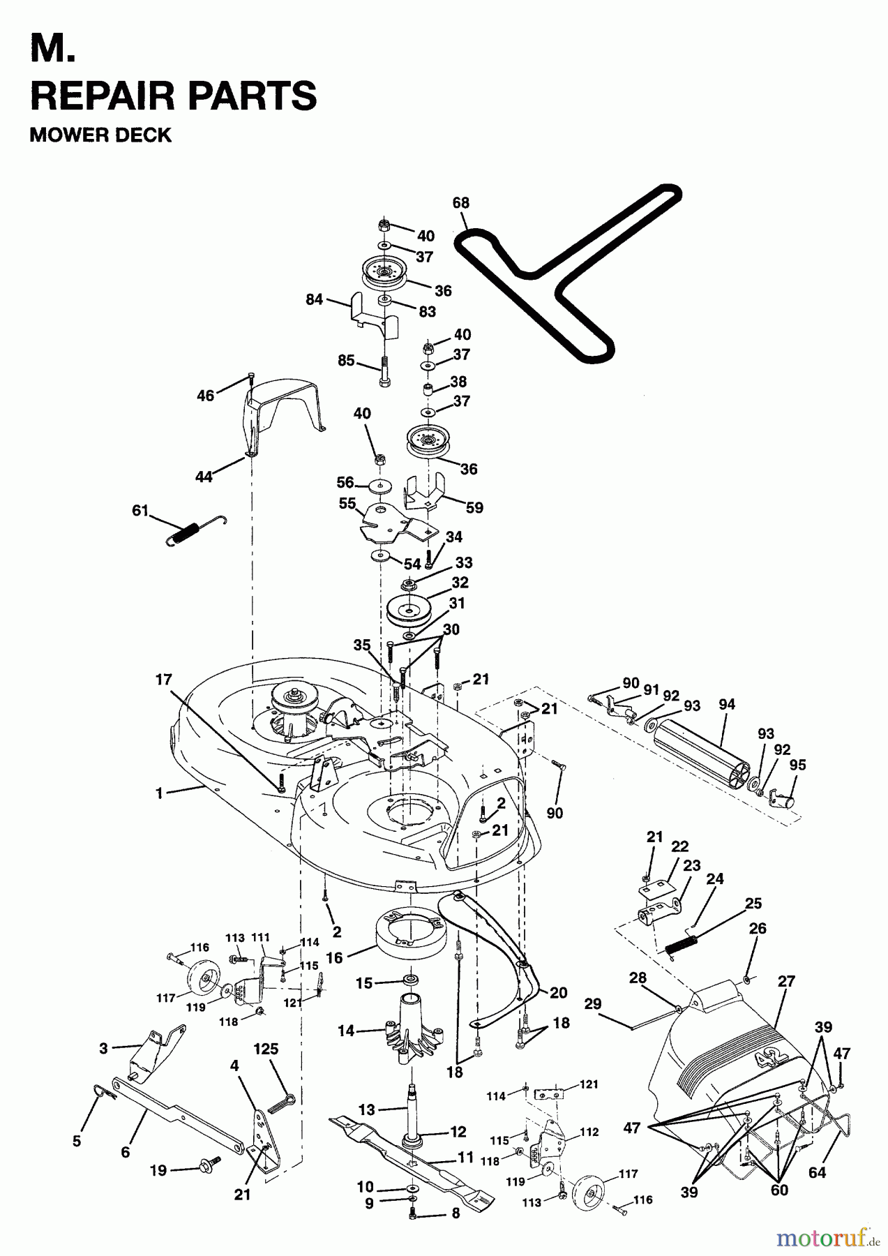Jonsered Rasen und Garten Traktoren LTH15 (954820171) - Jonsered 42