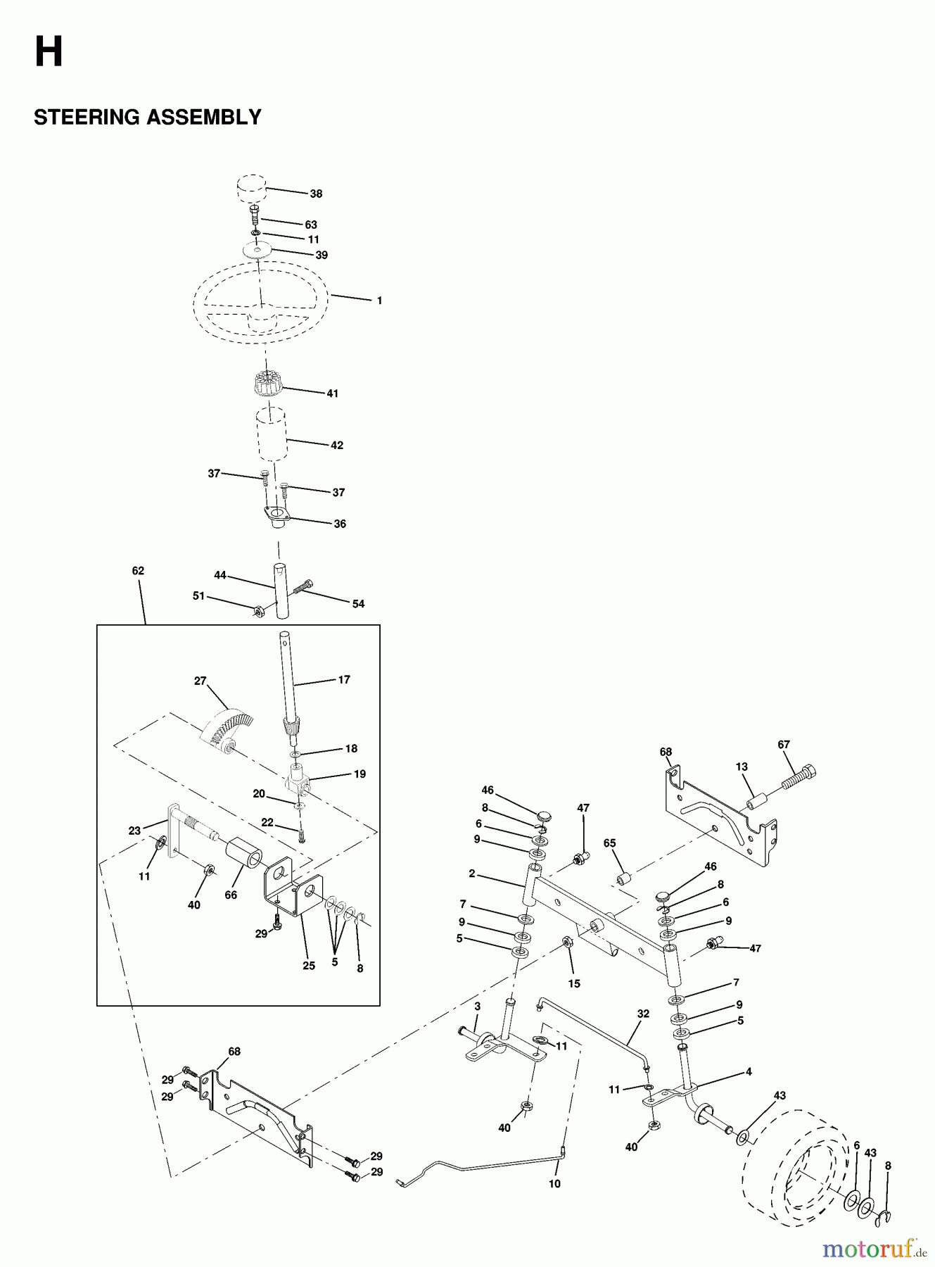 Jonsered Rasen und Garten Traktoren LTH16 - Jonsered 42