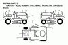 Jonsered LTH18 (J18H46C, 954130026) - Lawn & Garden Tractor (1998-12) Ersatzteile DECALS