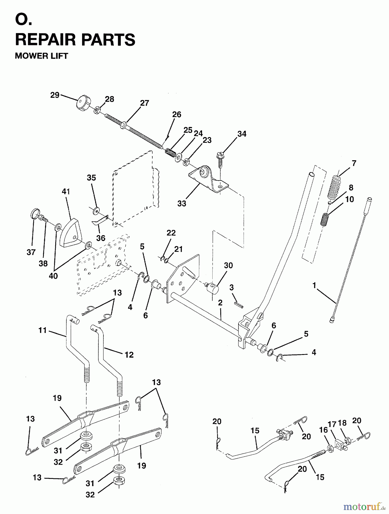 Jonsered Rasen und Garten Traktoren YTH18 (954003471) - Jonsered 46