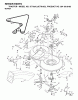 Jonsered ICT19A (JICTH19C, 954568083) - Lawn & Garden Tractor (2002-06) Ersatzteile MOWER DECK / CUTTING DECK