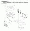 Jonsered ICT19A (JICTH19C, 954568083) - Lawn & Garden Tractor (2002-06) Ersatzteile SEAT