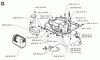 Jonsered FR13 - Rear-Engine Riding Mower (1998-10) Ersatzteile ENGINE