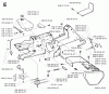 Jonsered FR13 - Rear-Engine Riding Mower (2000-02) Ersatzteile CHASSIS / FRAME