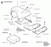 Jonsered FR13 - Rear-Engine Riding Mower (2001-01) Ersatzteile HOOD
