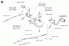 Jonsered FR13 - Rear-Engine Riding Mower (2001-01) Ersatzteile PEDALS
