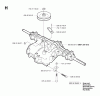 Jonsered FR2111 (953535101) - Rear-Engine Riding Mower (2004-01) Ersatzteile TRANSMISSION