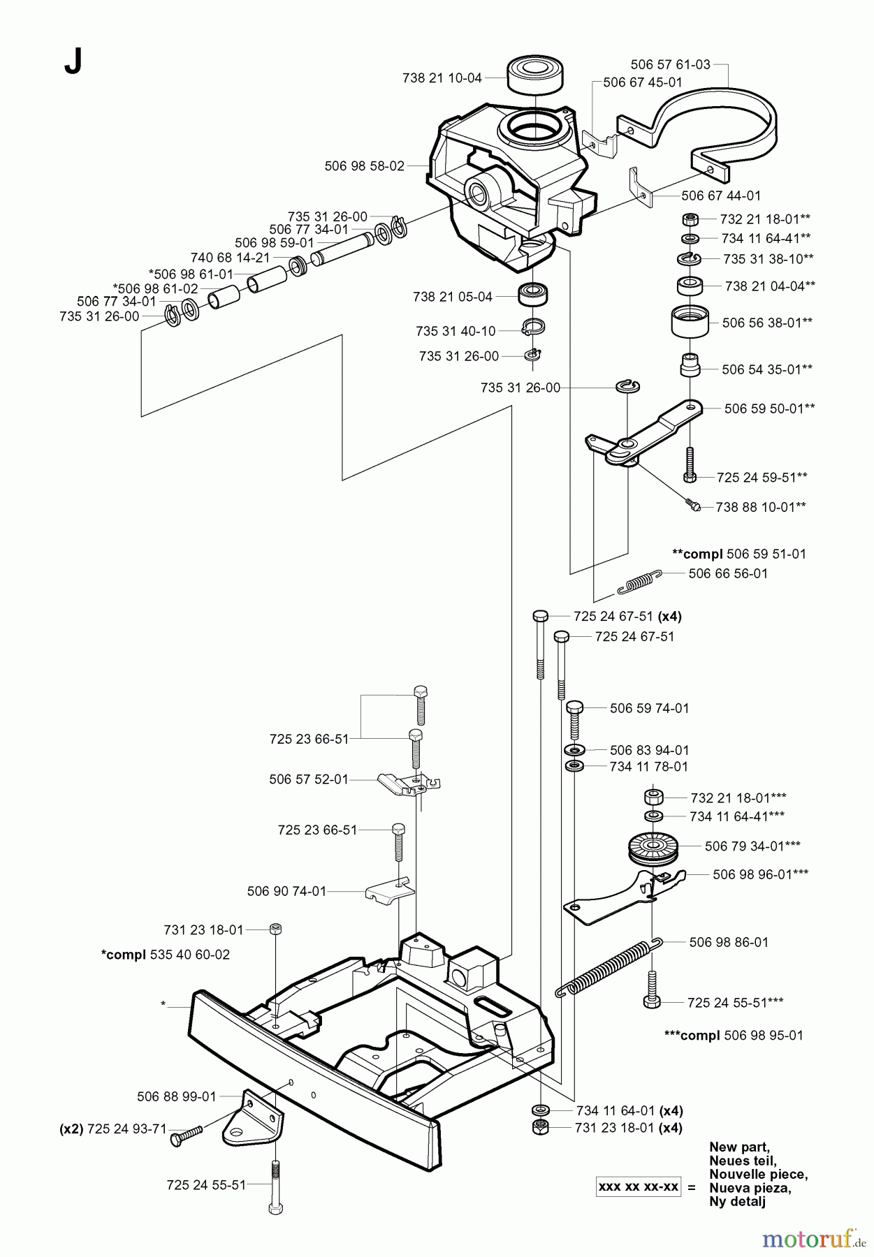 Jonsered Reitermäher FR2111 (953535101) - Jonsered Rear-Engine Riding Mower (2006-01) STEERING COLUMN