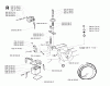 Jonsered FR2113 A - Rear-Engine Riding Mower (2002-03) Ersatzteile ELECTRICAL