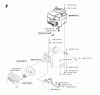 Jonsered FR2113 A - Rear-Engine Riding Mower (2002-03) Ersatzteile ENGINE