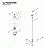 Jonsered LR10 - 36" Lawn & Garden Tractor (1995-01) Ersatzteile STEERING