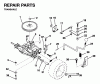 Jonsered LR10 - 36" Lawn & Garden Tractor (1995-01) Ersatzteile TRANSMISSION