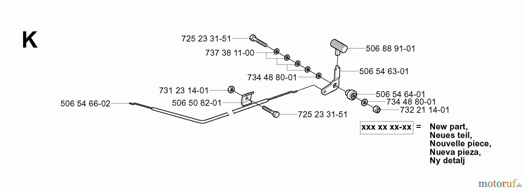 Jonsered Reitermäher FR2116 MA (953535401) - Jonsered Rear-Engine Riding Mower (2006-01) CONTROLS #1