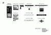 Jonsered FR2116 MA (953535401) - Rear-Engine Riding Mower (2006-01) Ersatzteile DECALS