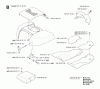 Jonsered FR2116 MA (953535401) - Rear-Engine Riding Mower (2006-01) Ersatzteile HOOD