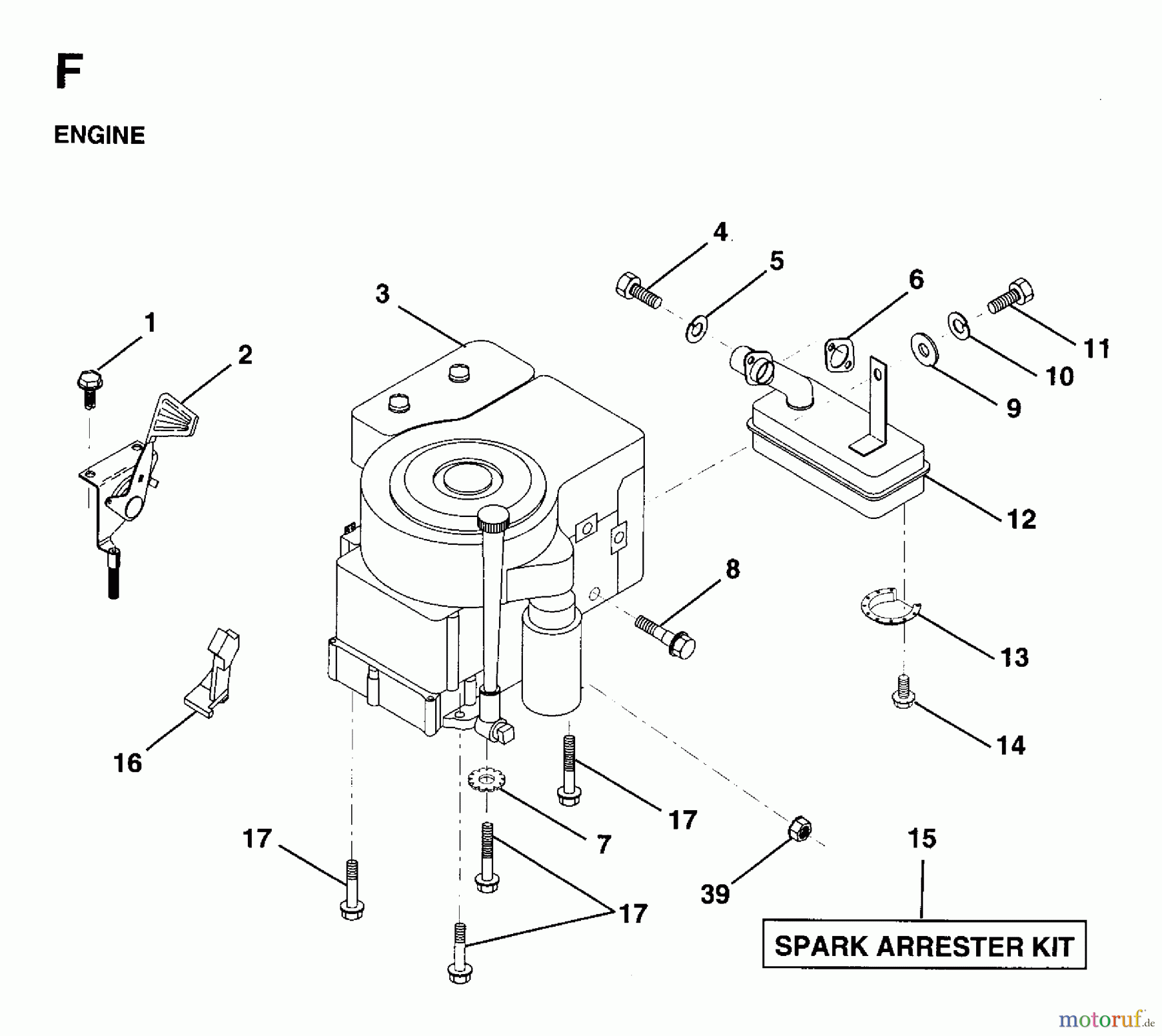 Jonsered Rasen und Garten Traktoren LR11 (954130002) - Jonsered 36