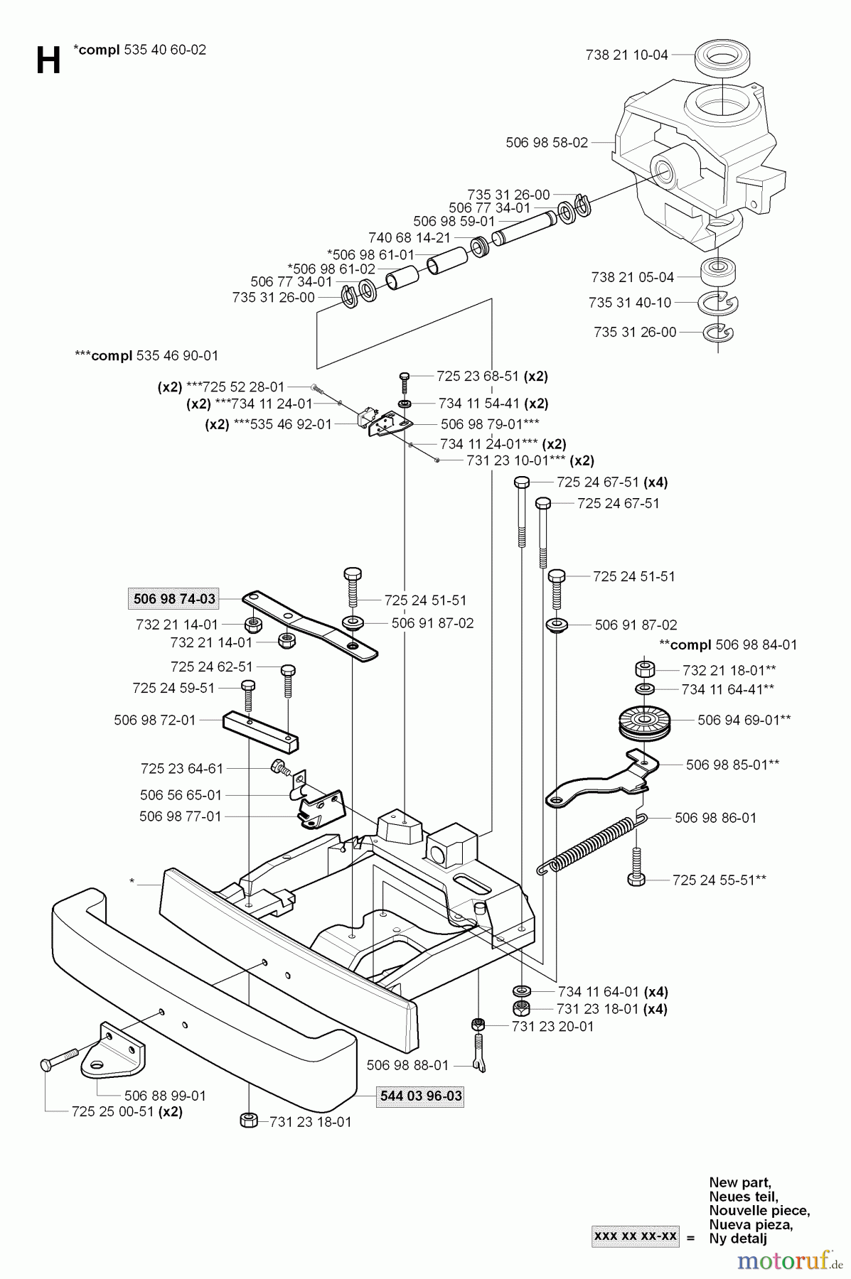 Jonsered Reitermäher FR2116 MA2 (965070101) - Jonsered Rear-Engine Riding Mower (2006-01) STEERING