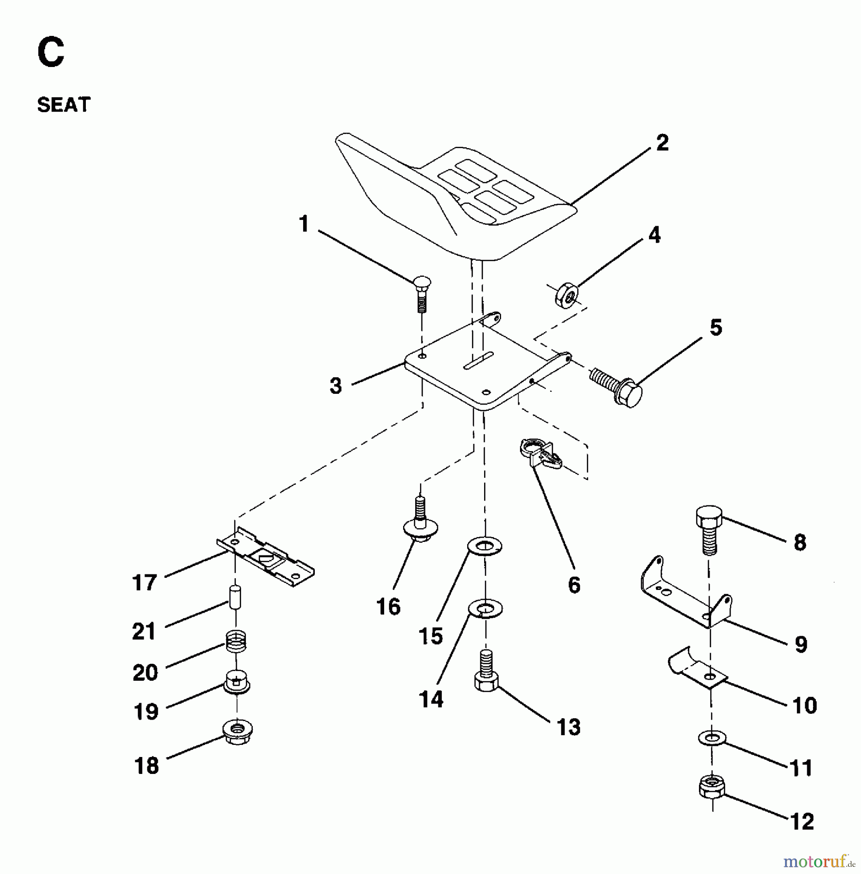 Jonsered Rasen und Garten Traktoren LR11 (954130002) - Jonsered 36