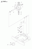 Jonsered FR2213 MA (965190301) - Rear-Engine Riding Mower (2010-07) Ersatzteile CHASSIS ENGINE PULLEYS #2