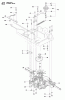 Jonsered FR2216 FA2 (966415101) - Rear-Engine Riding Mower (2010-07) Ersatzteile CHASSIS ENGINE PULLEYS #2