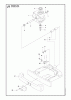 Jonsered FR2216 FA2 4x4 (966415201) - Rear-Engine Riding Mower (2010-03) Ersatzteile CHASSIS LOWER #2