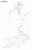 Jonsered FR2216 FA2 4x4 (966415201) - Rear-Engine Riding Mower (2010-07) Ersatzteile CHASSIS ENGINE PULLEYS #1