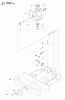 Jonsered FR2216 FR (966414801) - Rear-Engine Riding Mower (2010-07) Ersatzteile CHASSIS ENGINE PULLEYS #1