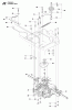 Jonsered FR2216 FR (966414801) - Rear-Engine Riding Mower (2010-07) Ersatzteile CHASSIS ENGINE PULLEYS #2