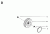 Jonsered 346 M - Walk-Behind Mower (1995-01) Ersatzteile WHEELS TIRES