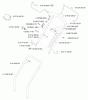 Jonsered 560 RDE - Walk-Behind Mower (2001-03) Ersatzteile HANDLE CONTROLS