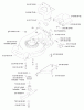 Jonsered 580 RD - Walk-Behind Mower (2001-03) Ersatzteile CHASSIS / FRAME