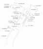 Jonsered 580 RD - Walk-Behind Mower (2001-03) Ersatzteile HANDLE CONTROLS