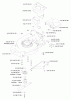 Jonsered 580 RDE - Walk-Behind Mower (2001-03) Ersatzteile CHASSIS / FRAME