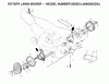 Jonsered 600SD (JNA600SDA) - Walk-Behind Mower (2003-01) Ersatzteile GEAR CASE #1