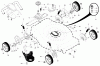 Jonsered 961480022 (96148002200) - Walk-Behind Mower (2011-01) Ersatzteile DRIVE