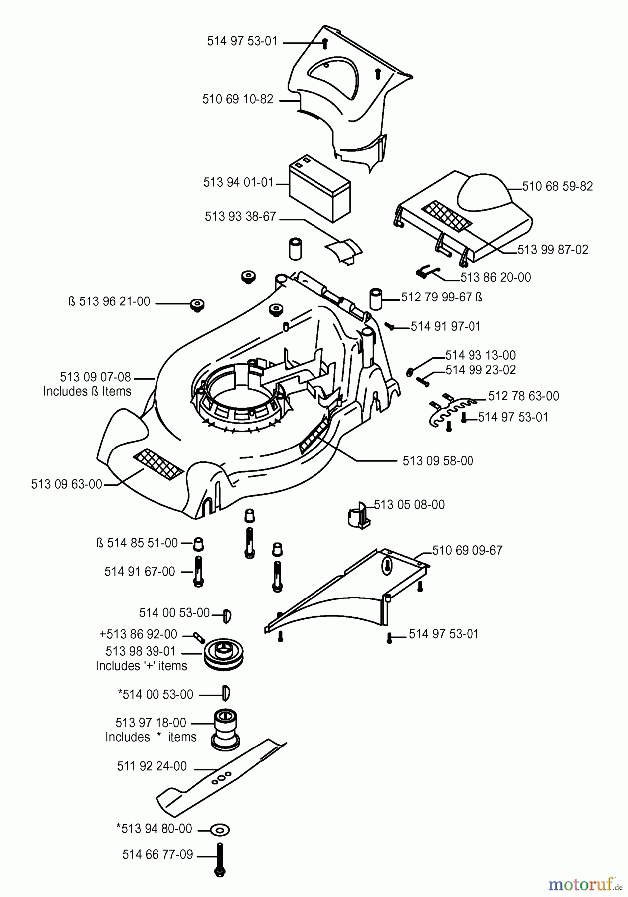 Jonsered Rasenmäher LM2146CD - Jonsered Walk-Behind Mower (2003-01) CHASSIS / FRAME #3