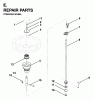 Jonsered LR12C (954820181) - 36" Lawn & Garden Tractor (1996-01) Ersatzteile STEERING
