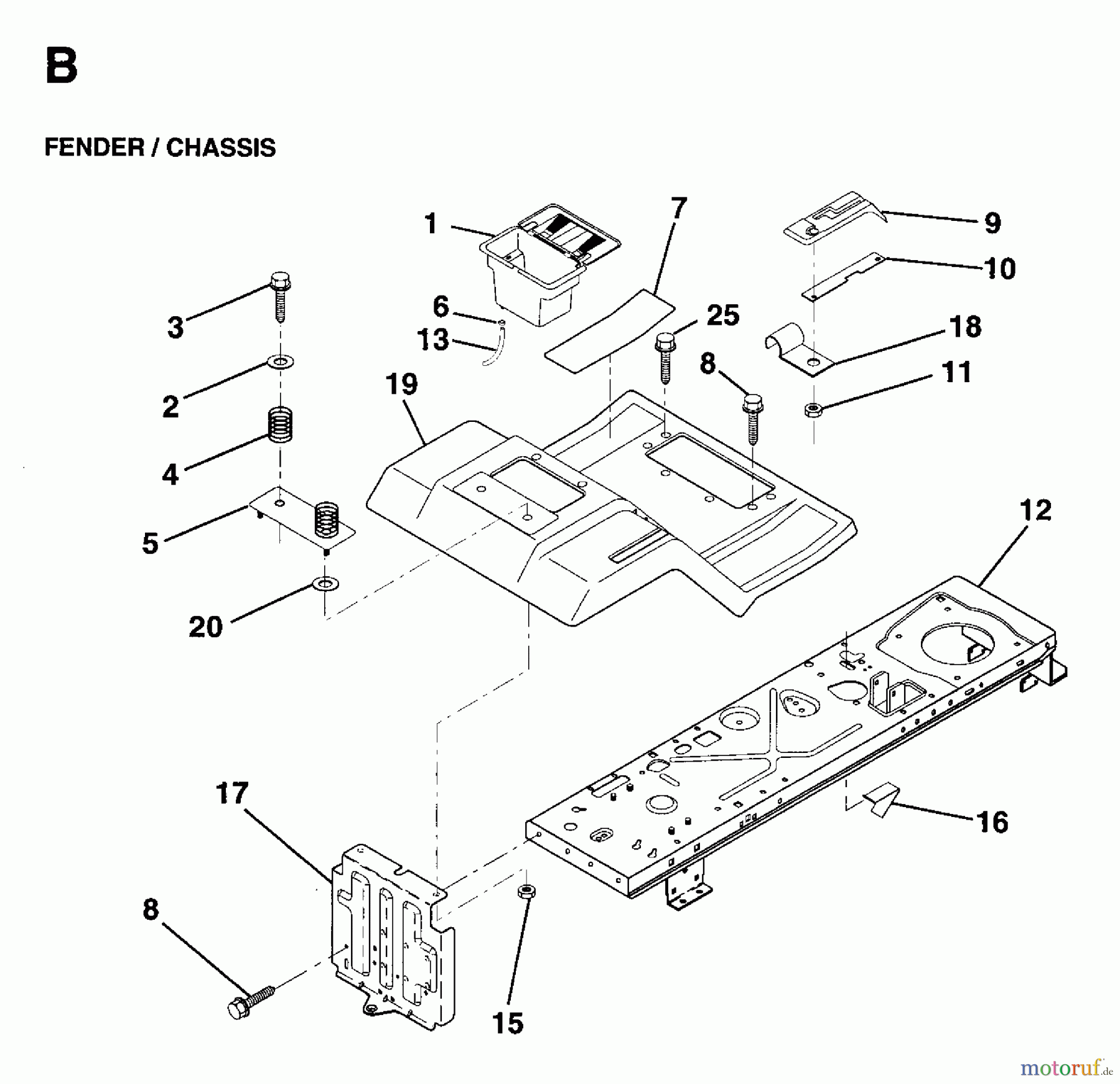 Jonsered Rasen und Garten Traktoren LR12 (954003411) - Jonsered 36