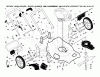 Jonsered LM2153C (96141016701) - Walk-Behind Mower (2009-09) Ersatzteile PRODUCT COMPLETE #1