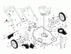 Jonsered LM2153CMDAW (96141005901) - Walk-Behind Mower (2007-03) Ersatzteile FRAME