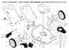 Jonsered LM2153CMDAW (96141005902) - Walk-Behind Mower (2007-07) Ersatzteile CHASSIS ENCLOSURES